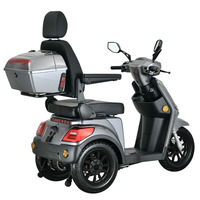 Scooter Eléctrico de 3 Ruedas, 1000W, 60V, 20Ah, 25KM/H, Disponible en la UE