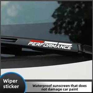Pegatinas Adhesivas Universales para Coche, Reflectantes, Deportivas, Personalizadas y Creativas, para Limpiaparabrisas - Product Image 5