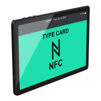 Tablet PC Android 14 Kustom dengan Layar Sentuh Nirkabel NFC POS WiFi 4G untuk Pembayaran di Bus, Smartphone, RAM 2/3/4GB, Pabrikan ODM