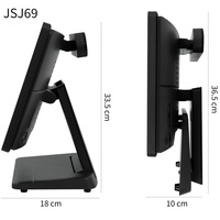 Personalización de fabricación Caja Registradora de 15,6 pulgadas Sistema POS Software de hardware compatible con Android/Windows/Linux