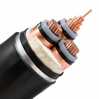 3-adriges 16mm² Abgeschirmtes Mittelspannungs-Stahlarmiertes Kabel mit XLPE-Isolierung und Kupferleiter für Stromnetzverteilung