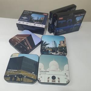 Produits islamiques Mini haut-parleur électronique Aimant de réfrigérateur Haut-parleur sans fil portable Tapis de prière <span class=keywords><strong>islamique</strong></span> avec lecteur de Coran intégré - Product Image 5