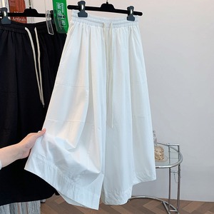 Nuovi <span class=keywords><strong>Pantaloni</strong></span> Gonna Estivi 2026 all'Ingrosso, Leggeri in Misto Cotone, Gamba Larga, Stile Mori Girl Giapponese - Product Image 5