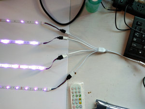 Répartiteur de câble d'extension pour connecteur <span class=keywords><strong>LED</strong></span> RVB 4 broches Connecter 1 à 2 3 4 voies 5050 3528 Bande lumineuse <span class=keywords><strong>LED</strong></span> RVB avec divers connecteurs - Product Image 2