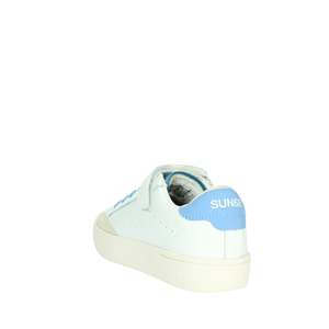 Sneakers Sun68 Bambini Z35340K Bianco Celeste Scarpe Casual per Bambini - Product Image 2