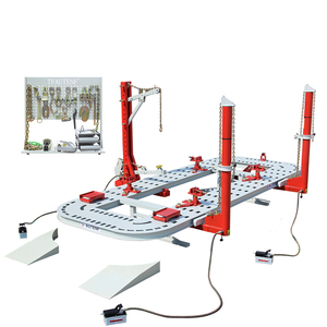 Machine de carrosserie pneumatique-hydraulique TFAUTENF avec plateforme de 17 pieds pour le redressage et la réparation des châssis automobiles - Product Image 3