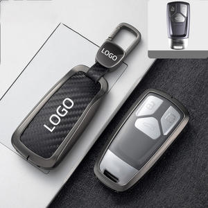 Conception Simple de luxe pour 2020 <span class=keywords><strong>audi</strong></span> Sq5 Q3 F3 <span class=keywords><strong>coque</strong></span> de protection de porte-clés de voiture en Fiber de <span class=keywords><strong>carbone</strong></span> - Product Image 3