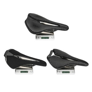 Selle de Vélo ZTTO en Fibre de Carbone Imprimée 3D Super Légère, Rail Creux, pour <span class=keywords><strong>VTT</strong></span>, Gravel, Vélo de Route, avec Coussin Confortable et Respirant - Product Image 6