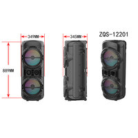 Sistema de Sonido Inalámbrico para Cine en Casa de 600W, 5.0, con Luces Intermitentes, Micrófono, Karaoke, Multimedia, para Computadora