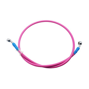 Tuyau de frein Feiteplus tressé en acier, 100cm 220cm, pour réparation et remplacement de scooter électrique et moto, M10 universel - Product Image 3