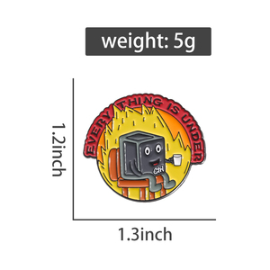 Ogni cosa è sotto controllo spilla in smalto spille personalizzate per tastiera del <span class=keywords><strong>Computer</strong></span> - Product Image 6