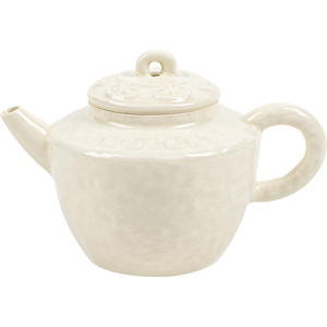 Tetera de Cerámica con Esmalte Craquelado, de Una Sola Pieza, con Filtro Infusor de Té, Resistente al Calor, Estilo Retro - Product Image 5