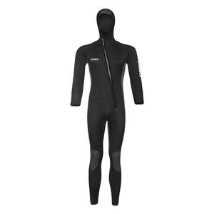 Impresiones personalizadas para hombres y mujeres profesional 5mm pecho Zip negro neopreno traje de buceo Unisex sublimación traje de neopreno - Product Image 1
