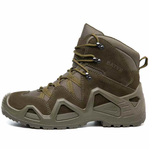 TSB07 Waterproof <b>Hiking</b> <b>Boots</b> Suede High Top Outdoor All Seasons Lace-Up Men Shoes - Product Image 6