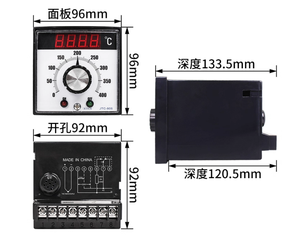 96*96MMノブは、K型入力温度コントローラ電子サーモスタットJTC-903 JTC-905製品サプライヤー価格を調整します - Product Image 1