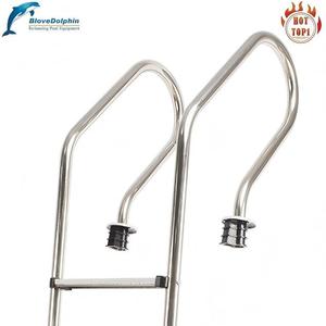 Hot bán 2-bước thép không gỉ hồ bơi thang với lan can Thiết bị hồ bơi - Product Image 2