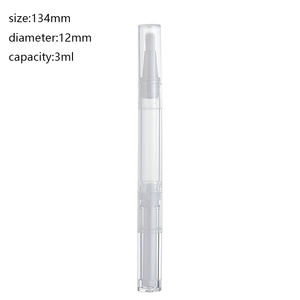 Stylo cosmétique pour huile à cuticules, tube en plastique, applicateur de maquillage, tubes éponge, stylos pinceaux de maquillage surligneurs OEM - Product Image 6