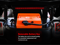 Go Kart Eléctrico Pro de 1500W, Gokarts Eléctricos de Cuatro Ruedas, Componentes de Scooter Eléctrico para Adultos, Scooter de Alta Velocidad de 45 km/h