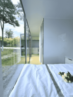 Maison préfabriquée en conteneur imperméable au design moderne Sinoy avec structure en acier pour usage hôtelier