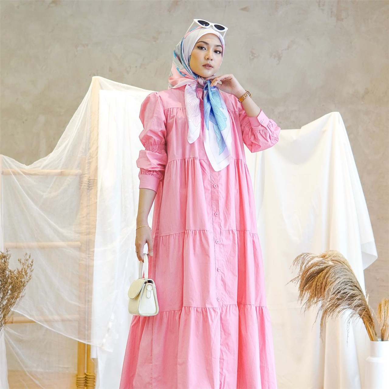 Deals Indonesia Maxi Dress Tropical Floral Pattern | Alibaba.com