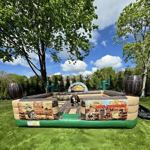 Touro Mecânico Inflável para Adultos, Máquina de Rodeio para Festas e Jogos, Controles de Touro Mecânico à Venda - Product Image 5