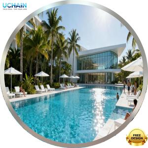 Piscina YOLO de Acero Inoxidable 304/316, Duradera, Desmontable, Fácil Instalación, Diseño Atractivo, Marco <span class=keywords><strong>Rectangular</strong></span>, Impermeable - Product Image 5