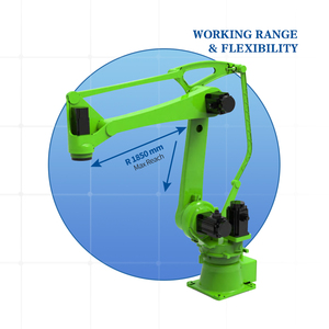 Brazo Robótico Industrial de Paletización de 4 Ejes, Carga Útil de 30 kg, Alcance de 1850 mm, Robot Articulado para Manipulación Industrial en Fábrica - Product Image 4