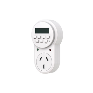 Minuteur numérique hebdomadaire IP20 10A 220V, intervalle min. 1 seconde/1 minute, 8/20 programmes quotidiens, batterie NI-MH rechargeable, prix usine - Product Image 3