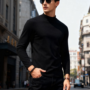 Men's Muscle T-Shirt, Slim Fit <b>Stretch</b> Fitness <b>Long</b>-<b>Sleeve</b> <b>Top</b> - Product Image 1