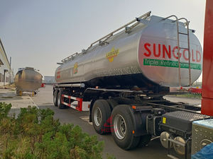 Semi-<span class=keywords><strong>remorque</strong></span> citerne <span class=keywords><strong>2</strong></span> <span class=keywords><strong>essieux</strong></span> 10T/20T/30T/40T/50T/60T Matériau en acier durable - Product Image 5