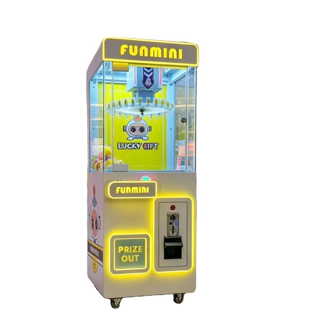 Factory Cheap Clip Arcade Game Machine for Kids Coin Operated Prize Claw Crane Machine Commercial Gift Doll Clamping Machine