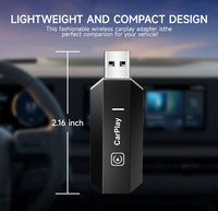 Maustor inalámbrico Carplay AI Box Android Auto USB tapy-c Dongle con cable a CarPlay Smart Box adaptador para coches originales de cable carplay