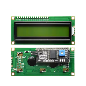 1602A LCD Module <b>Level</b> Conversion Module Yellow Green Screen 16x2 LCD Display IIC/I2C Interface 5V - Product Image 2