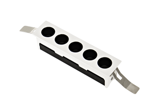Downlight empotrable de luz blanca cálida con chip LED COB cuadrado regulable personalizado con iluminación positiva - Product Image 5