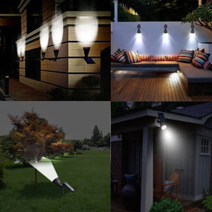 Luz de energía solar de alta calidad para decoración impermeable para jardín al aire libre parque portátil Camping luz patio lámpara - Product Image 6