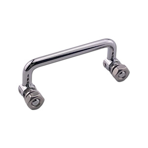 Industrial Equipment Handle Chrome Plated Folding Spring U Shape Round M10 A 5004M - Product Image 4