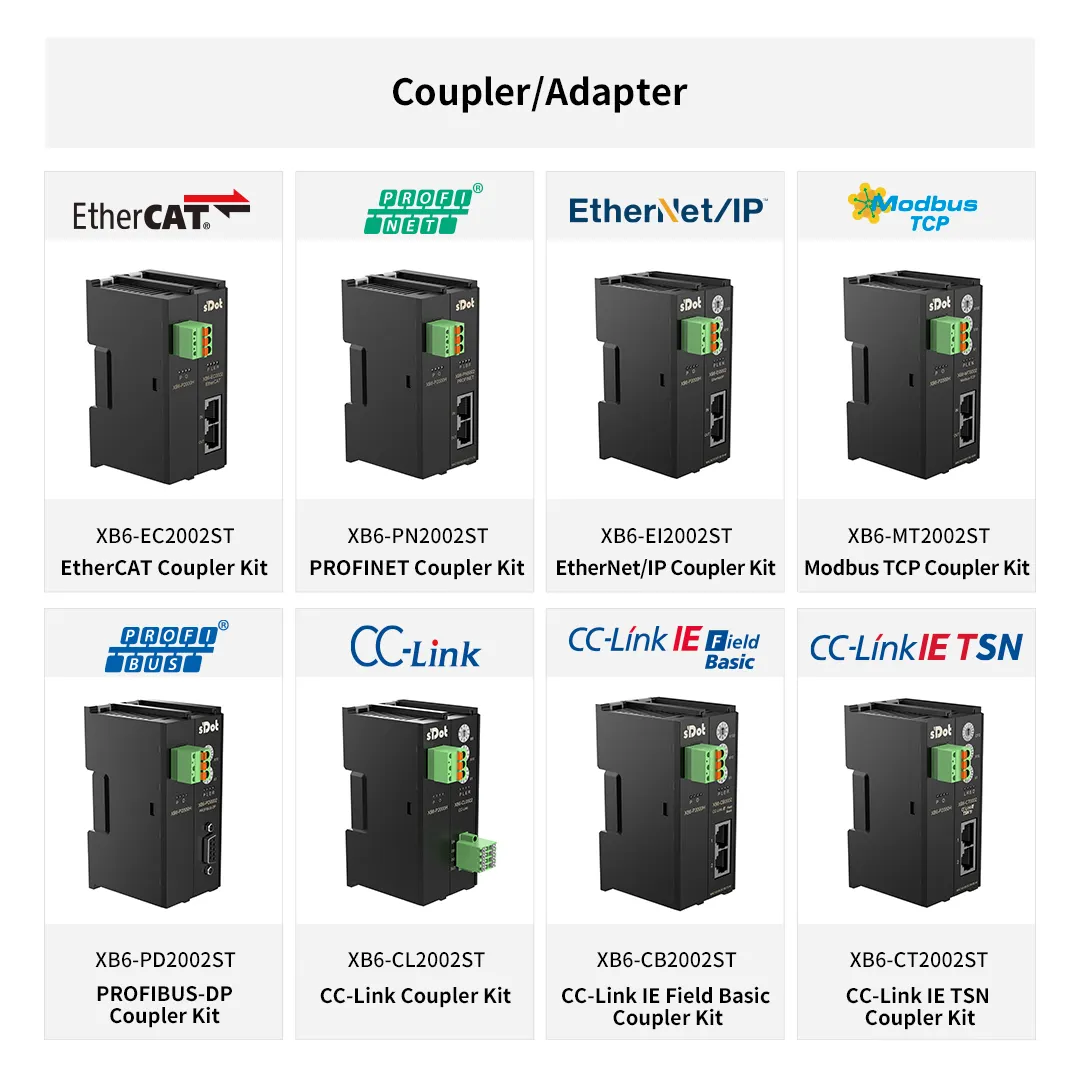 Solidot uzaktan IO 8AI Analog giriş modülü 0-10V -10-10V | XB6-A80V