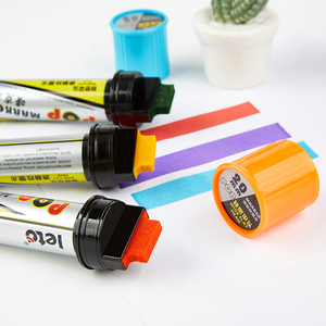Ensemble de stylos marqueurs permanents multicolores imperméables, marqueurs indélébiles professionnels pour le bureau, l'école, l'industrie - Product Image 1