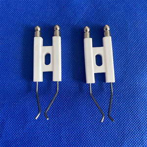 H tipe 95% keramik Alumina alat penyala Al2o3 jarum pengapian Spark elektroda untuk pembakar Gas - Product Image 1