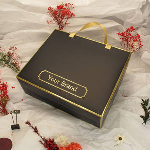 Bolsas de papel de compras de materiales reciclados ecológicos negros personalizados con asa de cinta - Product Image 6