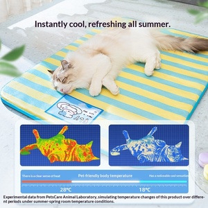 Alfombra de Gel Refrigerante para Mascotas, Personalizable, Extra Grande, Lavable y Antideslizante, de PVC Impermeable de Alta Calidad, Fabricante - Product Image 3