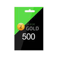 Tutte le regioni Razer Glod USA prova 5-10-15-20-25-50-50-500 $600 $ Cards come codice Egift per il giocatore