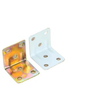 Soportes de Esquina en Forma de L, Plateados, de 90 Grados, Conectores de Acero para Muebles, Soporte de Ángulo Recto para Armarios - Product Image 2