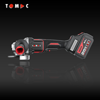 Meuleuse d'angle sans fil TOMAC Pro 20V 1600W sans balais 125mm M14 3 vitesses CE pour la découpe et le meulage