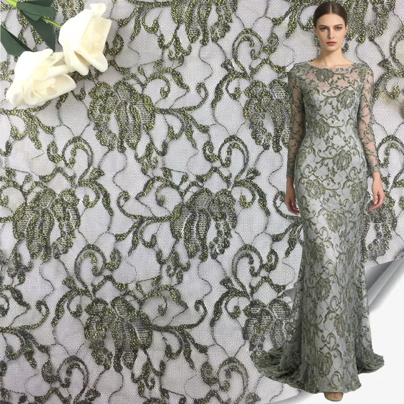 slim fit dress slacks Flora Cathedral Veil | Flower Embroidered Veil main image 1