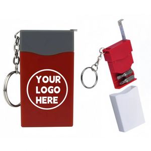Wholesale 3 in 1 Pocket Tool <b>Screwdriver</b> <b>Set</b> Keychain with Built in Mini Measuring Tape Capsule Shape Hardware Items Low MOQ - Product Image 4