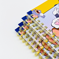 Cuaderno de Dibujos Animados Personalizado para Venta Directa, Bloc de Notas, Diario, Cuaderno Espiral para Regalo