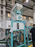 Machine d'emballage entièrement automatique Ewinall ZD-900R pour sacs souples de qualité alimentaire - Emballage et étiquetage de matériaux granulaires (riz) de 1 à 10 kg