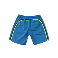 Shark One Plus Uitstekende Kwaliteit 100% Polyester Gestreept Patroon Waterdichte Strand Shorts Zwembroek Met Zak Voor Mannen M-3XL