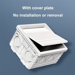 Caja inferior de empalme oculto, <span class=keywords><strong>86</strong></span>, interruptor de plástico de Pvc, Caja impermeable - Product Image 5